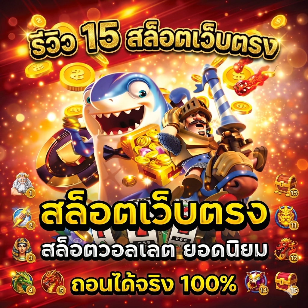 สล็อตเว็บตรง